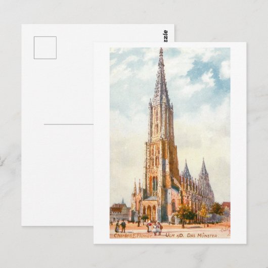 Vintage Munster in Ulm, Germany ポストカード (正面/裏面)