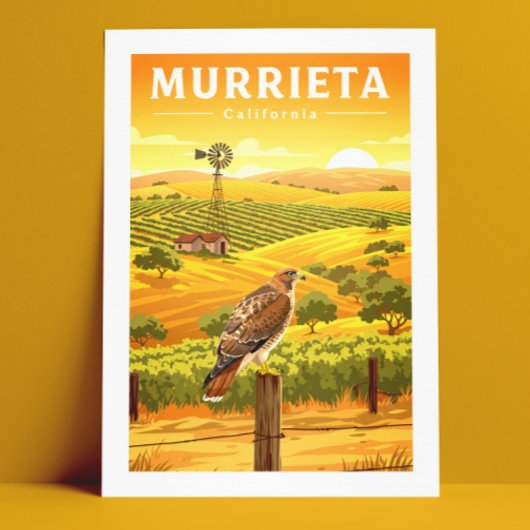 Vintage Murrieta California ポストカード