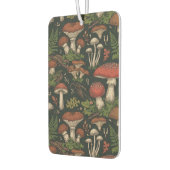 Vintage Mushroom Forest Botanical カーエアーフレッシュナー (左)