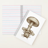 Vintage Mushrooms Notebook ノートブック (内側)