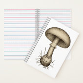 Vintage Mushrooms Notebook ノートブック (内側)