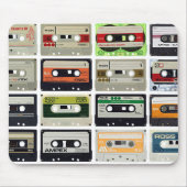 Vintage Music Tapes マウスパッド (正面)
