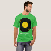 Vintage Music Vinyl Retro retro Tシャツ (正面フル)