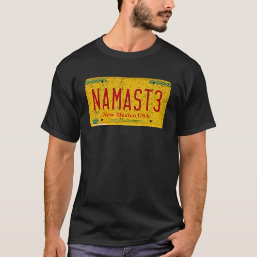 Vintage Namast3 Plate Tシャツ (正面)