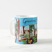 Vintage Nashville Postcard Mug コーヒーマグカップ (正面左)