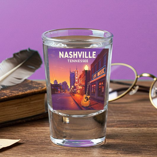  Vintage Nashville Tennessee ショットグラス