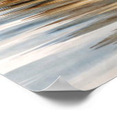 Vintage Nautical Sailboat ポスター (角)