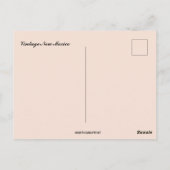 Vintage New Mexico Map ポストカード (裏面)