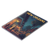 Vintage New Orleans ノートブック (左側)