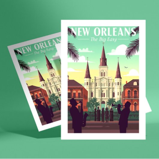 Vintage New Orleans ポストカード