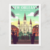 Vintage New Orleans ポストカード (正面)