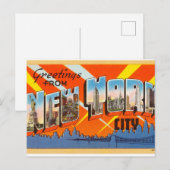 Vintage New York ポストカード (正面/裏面)