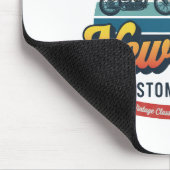 Vintage New York Chopper 75 Sunset マウスパッド (コーナー)