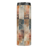 Vintage New York Urban Collage Art タンブラー (裏面)