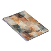 Vintage New York Urban Collage Art ノートブック (右側)