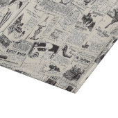 Vintage Newspaper   カッティングボード (角)