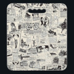 Vintage Newspaper   スタジアムクッション<br><div class="desc">Vintage Newspaper</div>