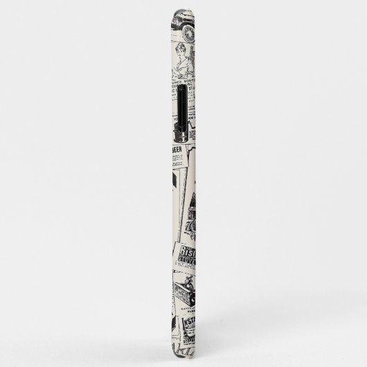Vintage Newspaper   Case-Mate iPhoneケース (裏面/右)