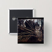 Vintage Night Owl Rackham 缶バッジ (正面&裏面)