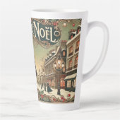Vintage Noel in Paris  カフェラテマグ (右)