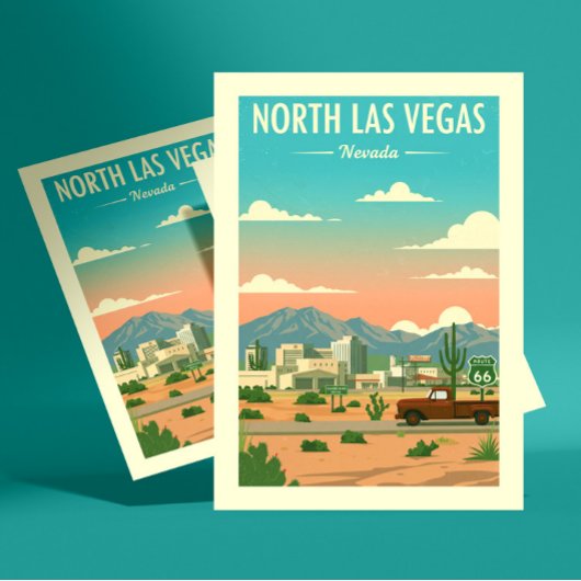 Vintage North Las Vegas ポストカード