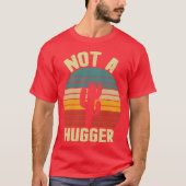 Vintage Not a hugger boy Tシャツ (正面)