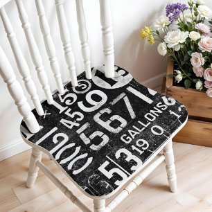Vintage Numbers Poster for decoupage or collage ポスター