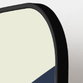 Vintage Ocean Across Striping with Name ピックルボールラケット (左詳細)