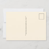 Vintage Ocean City NJ 5x7 Big Postcard サンキューカード (裏面)