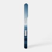 Vintage Ocean Horizon Lines iPhone 16ケース (右側面)