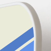 Vintage Ocean Sun Across Striping with Name ピックルボールラケット (左詳細)