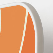 Vintage Ocean Sun Circle Stripe with Name ピックルボールラケット (左詳細)