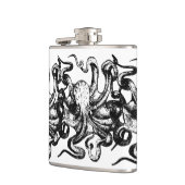 Vintage Octopus  Nautical Themes  フラスク (左)