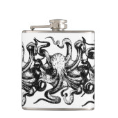 Vintage Octopus  Nautical Themes  フラスク (正面)