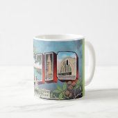 Vintage Ohio Postcard Mug コーヒーマグカップ (正面右)