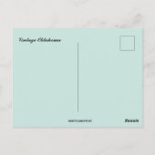 Vintage Oklahoma ポストカード (裏面)