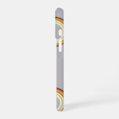 Vintage Onion Slice Pattern iPhone 16ケース (左側面)