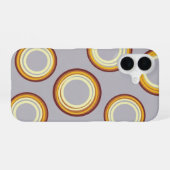 Vintage Onion Slice Pattern iPhone 16ケース (裏面横)