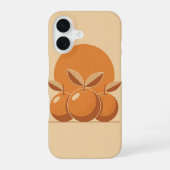 Vintage Orange Trio iPhone 16ケース (裏面)