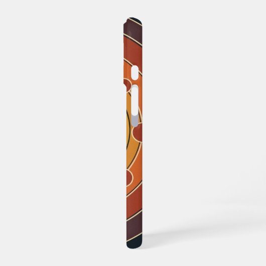 Vintage Orbital Rings iPhone 16ケース (左側面)