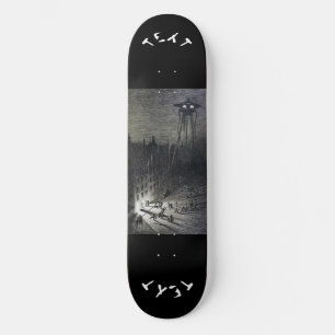 Vintage original alien invasion 8 1/2" skateboard スケートボード