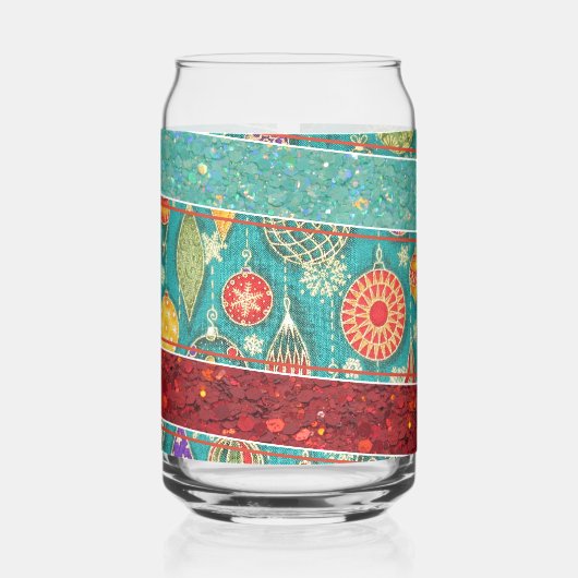 Vintage Ornament ガラス缶 (左)