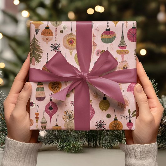 Vintage Ornament Pattern ラッピングペーパー