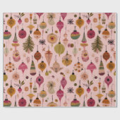 Vintage Ornament Pattern ラッピングペーパー (フラット)