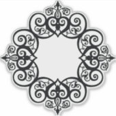 Vintage Ornamental Frame シール (正面)