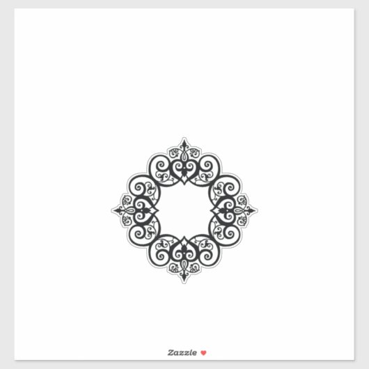 Vintage Ornamental Frame シール (シート)