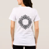 Vintage Ornamental Frame トライブレンドＴシャツ (裏面)