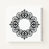Vintage Ornamental Frame ノートブック (裏面)
