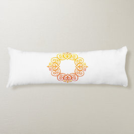 Vintage Ornamental Frame Elegant Decorative Border ボディピロー