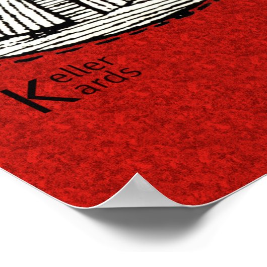 Vintage Ornaments ポスター (角)